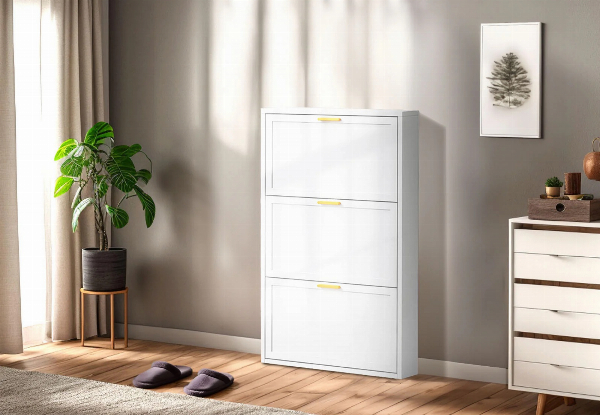 Lonna Steel Shoe Cabinet Range - Five Options Available