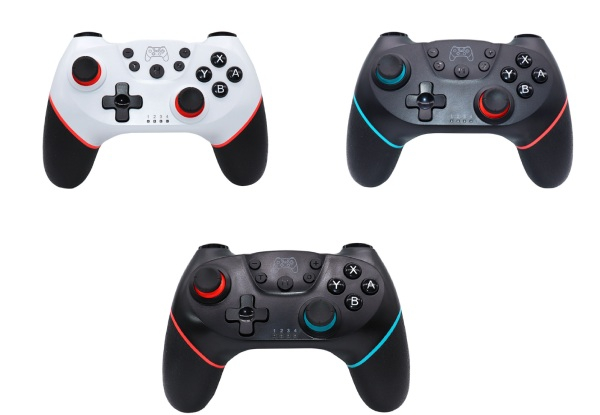 Wireless Game Controller Compatible with Nintendo Switch Pro - Six Options Available