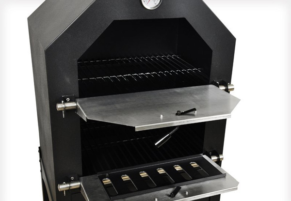 $230 for a Three-in-One Steel Wood Fired Pizza Oven