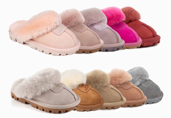 Ugg Kids Coquette Slipper - Available in Five Colours & Five Sizes