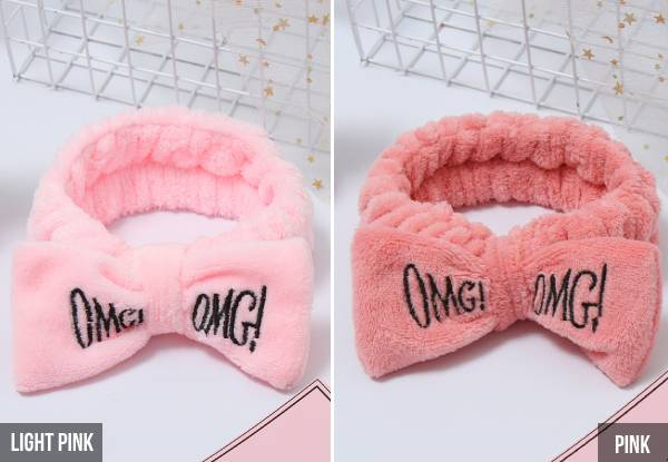 Two-Pack of OMG Headbands - Eight Colours Available