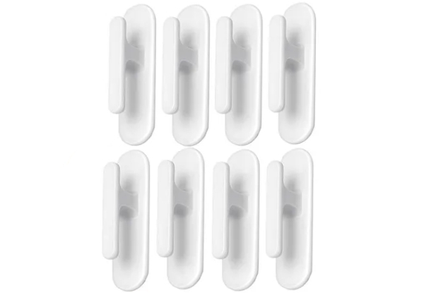 Eight-Piece Adhesive Blind Cord Winder Holder