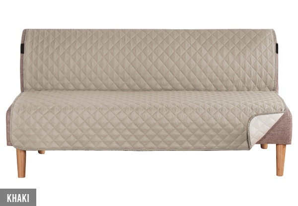 Water Resistant Reversible Futon Sofa Cover - Six Colours Available