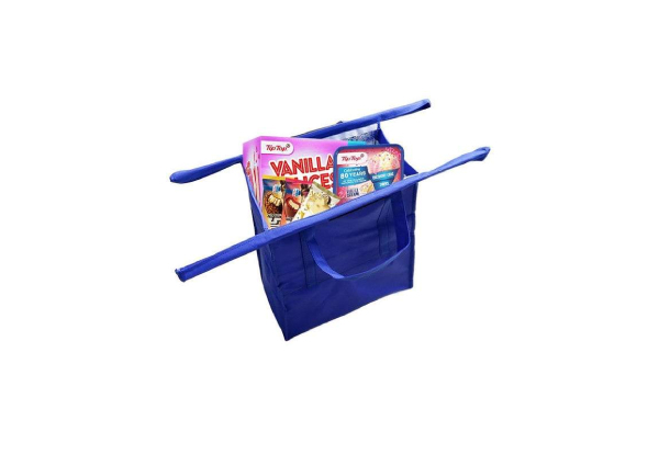 Reusable Folding Trolley Shopping Bags - Set of Four