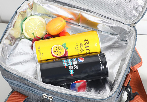 Thermal Insulated Food Container Cooler Bag - Three Colours Available