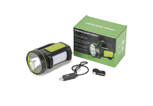 Handheld LED Rechargeable Spotlight & Camping Light