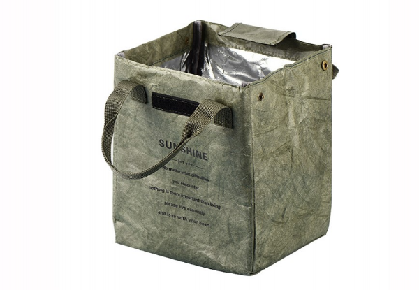 Water-Resistant Insulated Food Bag