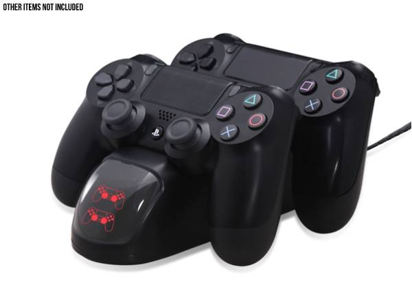 USB Charging Station Dock Compatible with PS4 Controller