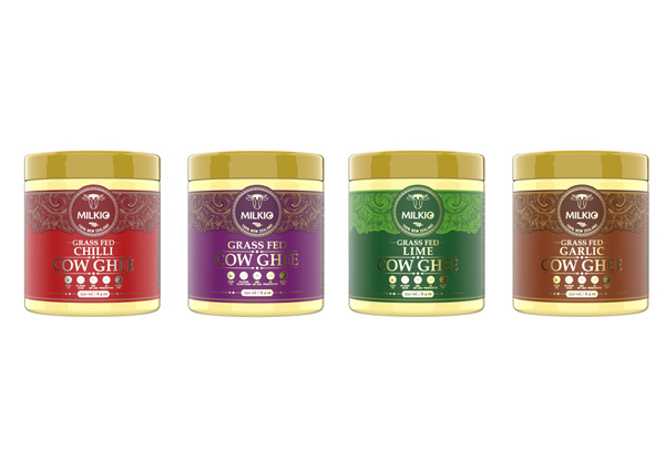 Grass-Fed Ghee - Four Flavours & Options for Three-Pack Available