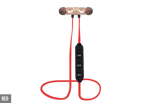 Magnetic Sports Earphones - Two Colours Available with Free Delivery