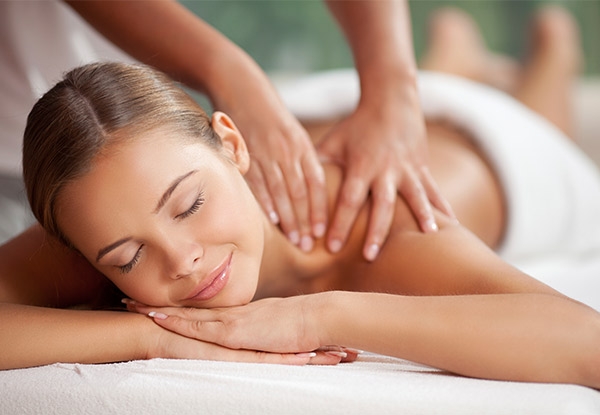 60-Minute Massage- Options for a 60-Minute Couples Massage, a 30-Minute Massage & 30-Minute Facial or a 30-Minute Couples Massage & 30-Minute Facial