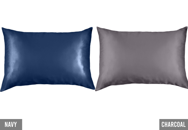 Dual-Sided Pure Silk Pillowcase - 10 Colours Available