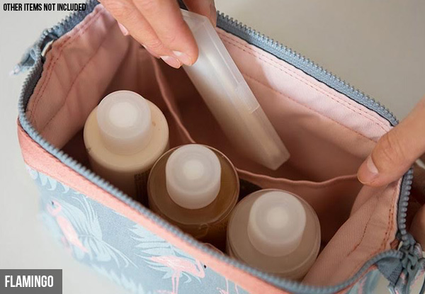 Make-Up Bag Brush Organizer - Two Options Available