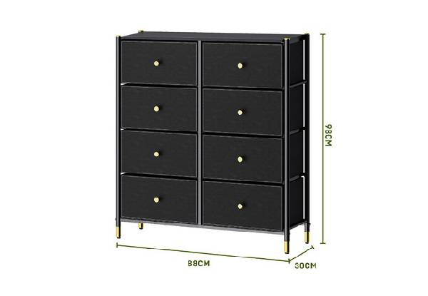 Eight-Drawer Wardrobe Cabinet - Three Styles Available