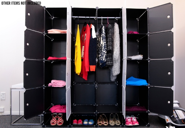 Wardrobe Organiser Cabinet with Shoe Storage