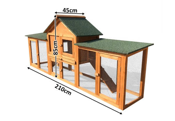 Wooden Rabbit Hutch