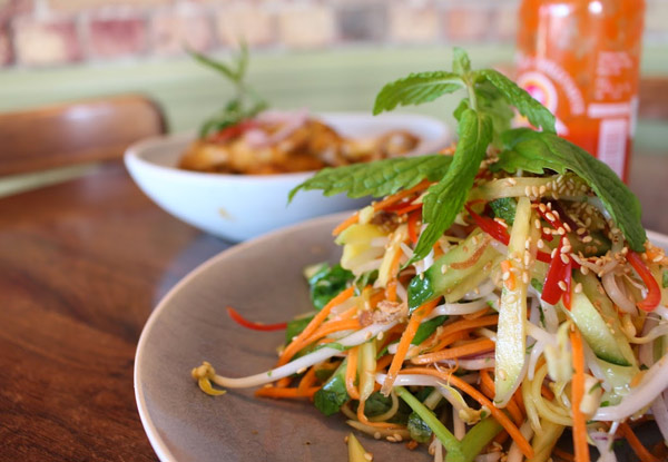 $59 for a Three-Course Vietnamese Dining for Two incl. Two Glasses of House Wine - Option for Four People Available (value up to $184)