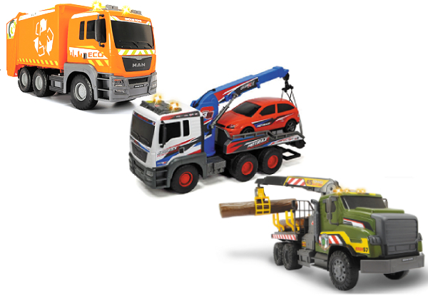 Dickie Toys Giant Truck Range - Three Options Available