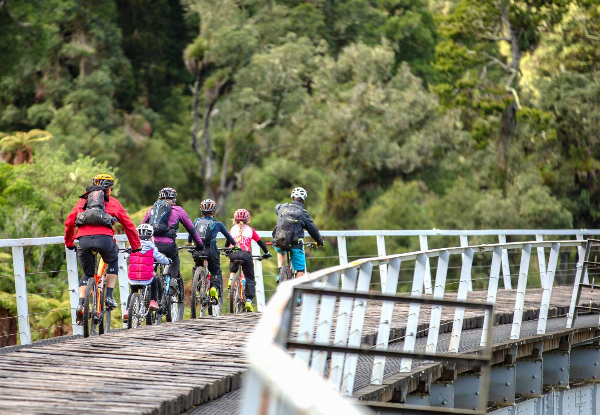 2-Night Old Coach Road Bike Trail for 2 People at Powderhorn Chateau incl. Accommodation in a Queen Suite, Breakfast, $50 F&B Voucher, Pool Access, Early Check-In & Late Checkout - Option to incl. Standard or Electric Bike Hire & up to 3 Nights