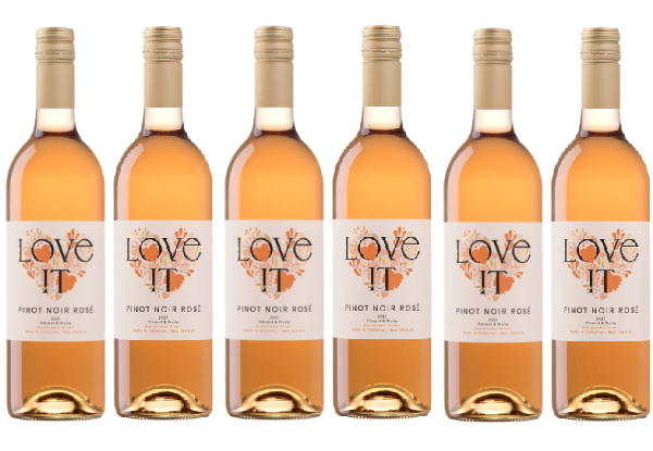 6pk Love It Pinot Noir Rose 2022