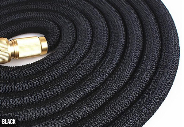 25ft Expandable Garden Hose - Options for 50ft Available & Four Colours with Free Delivery
