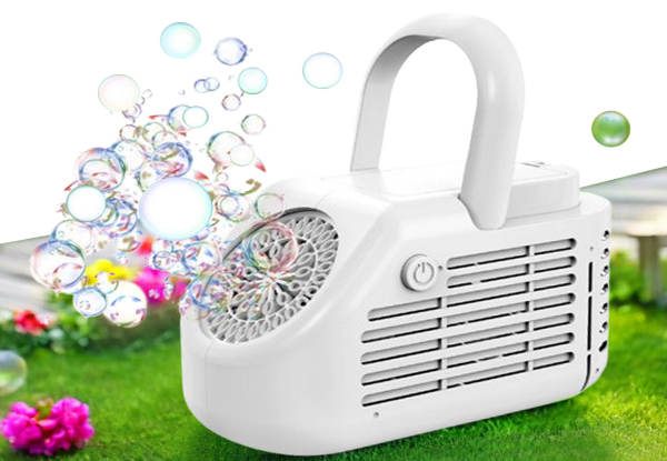 Electric Automatic Bubble Machine - Three Colours Available