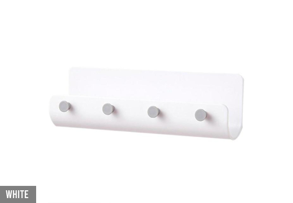 Nordic Wall Hooks with Shelf Key Rack - Two Colours Available
