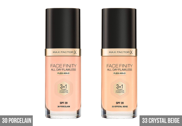 Max Factor Face Finity All Day Flawless Three-In-One Foundation