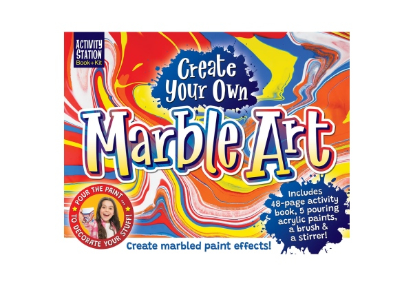 Create Your Own Marble Art Kit