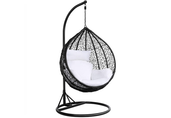 PE Rattan Egg Chair - Three Colours Available & Option for Cover