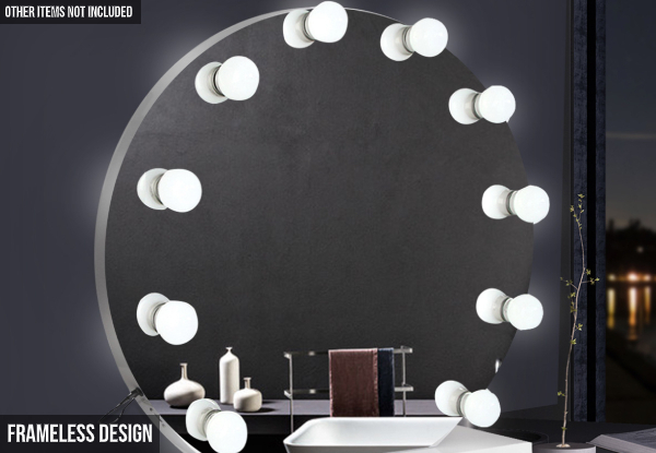 LED Hollywood Design Mirror Range  - Three Options Available