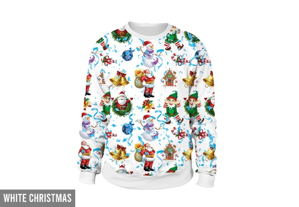 Christmas Long Sleeve Shirt - Eight Styles & Four Sizes Available