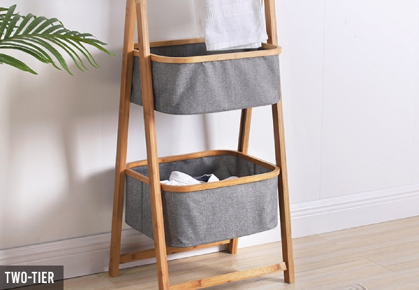 Natural Bamboo Laundry Basket - Three Options Available