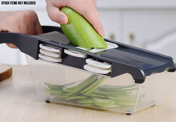 Multipurpose Vegetable Cutter incl. Six Interchangeable Blades