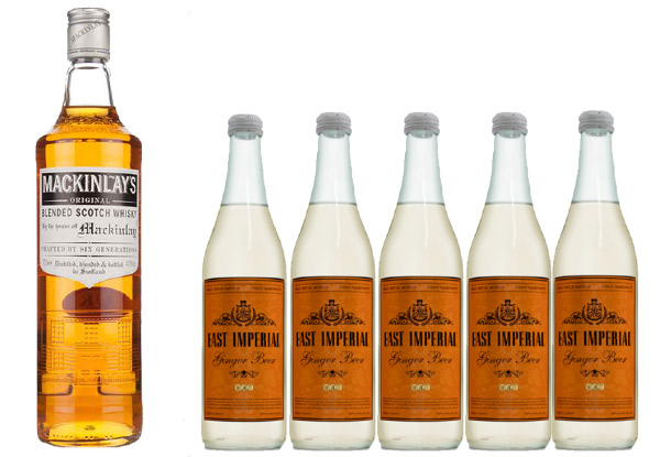 Mackinlay’s Blended Scotch Whisky with Five Ginger Beers