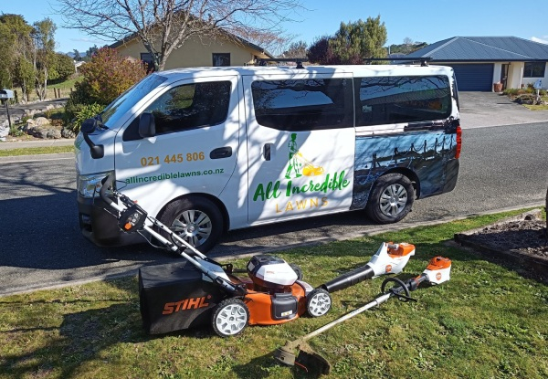 Lawn Mowing Service with an Option for Two incl. $20 Return Voucher