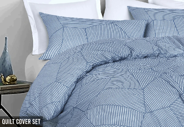 Amsons Ariana Denim Pure Cotton Bedding Range - Available in Four Options & Six Sizes