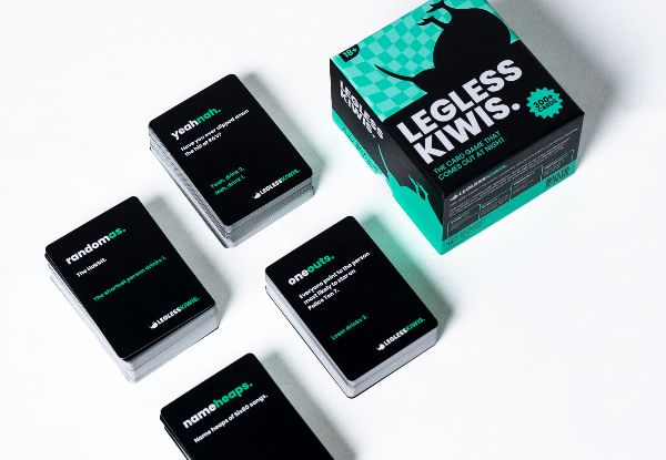 Legless Kiwis Party Card Game