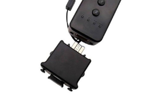 Two-Pack Motion Plus Accelerator Adapter Sensor Compatible with Wii U Remote Controller