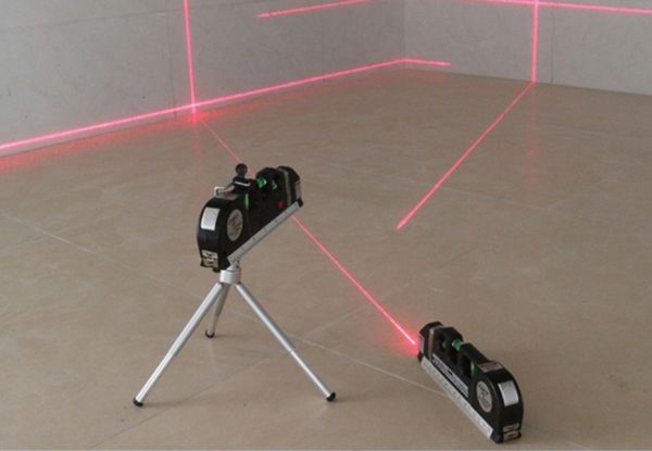 Three-in-One Laser Measuring & Levelling Instrument - Option for Two Available with Free Delivery