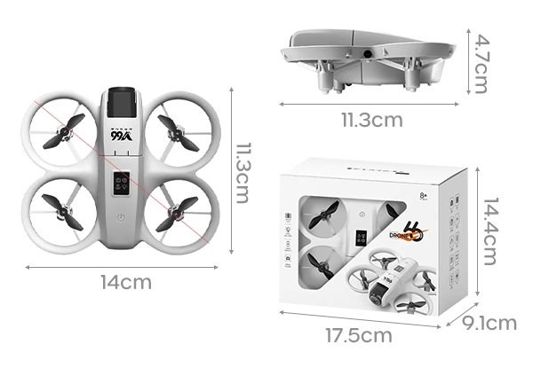 Four-Channel & Six-Axis Remote Control Drone - Available in Three Colours