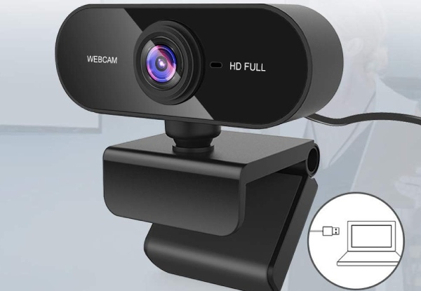 1080P HD Webcam for PC with Microphone