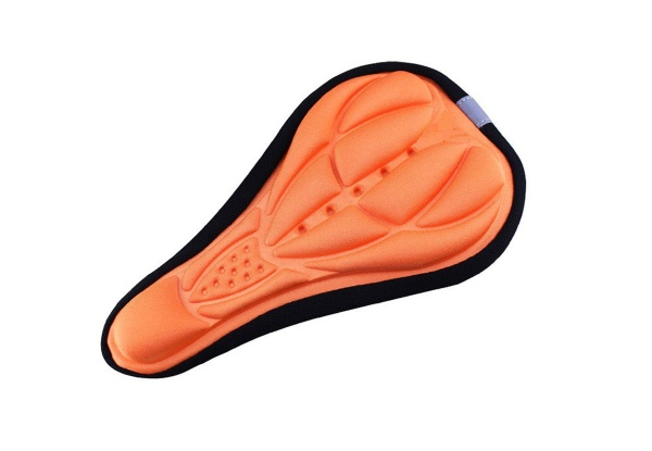 Bicycle Seat Cover with 3D Gel Padding - Four Colours Available & Option for Two