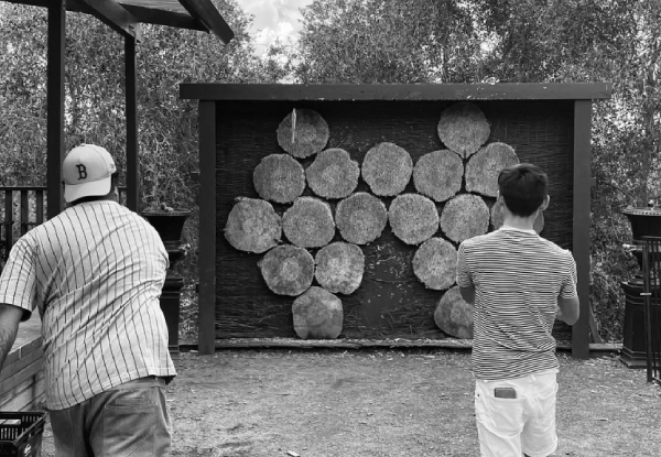 Beretta at Bracu Experience Package for Two People incl. Knife Throwing, Frisbee Golf, Air Rifles, Clay Target Shooting & Bracu Platter - Options for up to Ten People - Friday, Saturday & Sunday Only - Valid from 4th July 2025