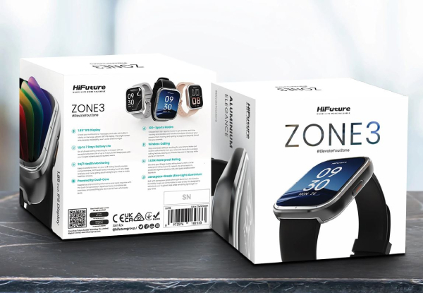 HiFuture Zone3 Smart Watch Black