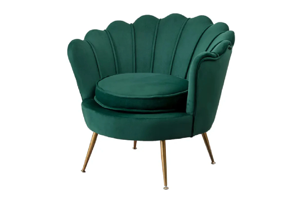 Comfortable Velvet Sofa Chair - Three Colours Available