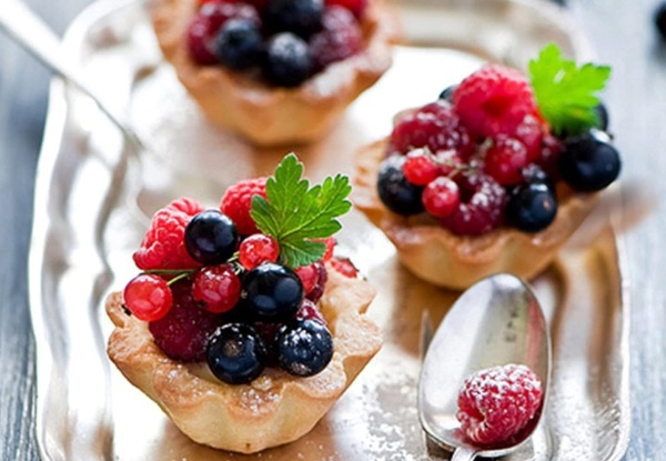 Stainless Steel Flower-Shaped Mini Tart Tin Pans - Option for Two-Set