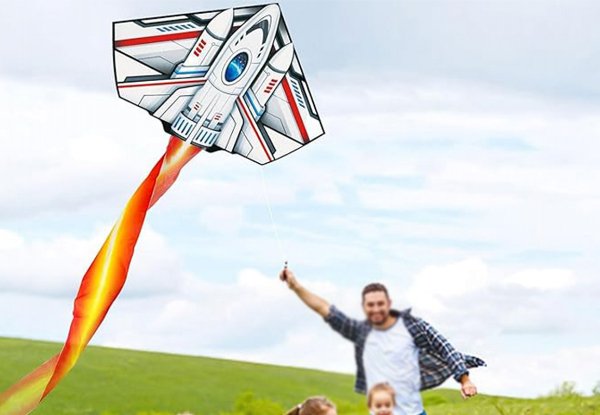 Kids Huge Delta Kite with Tail - Five Options Available