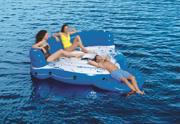 Bestway Three-Person Inflatable Island Raft