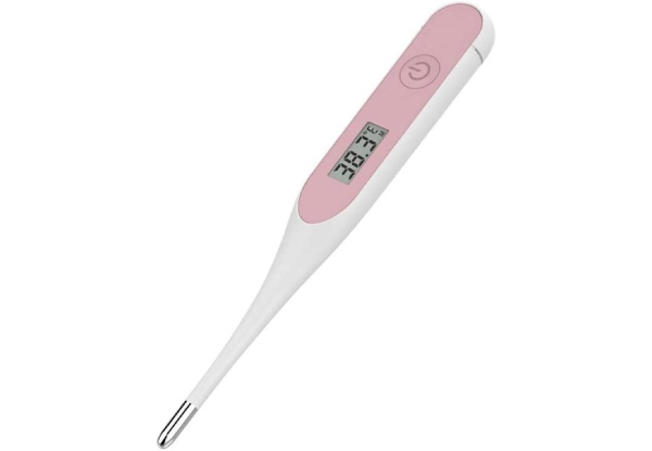 LCD Digital Thermometer for Children - Three Colours Available